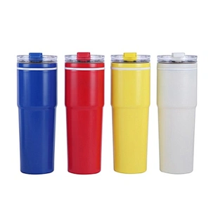720 ml vacuum thermal tumbler with 304 s/s inner, 201 s/s outer with paint coating, two kinds of lid available