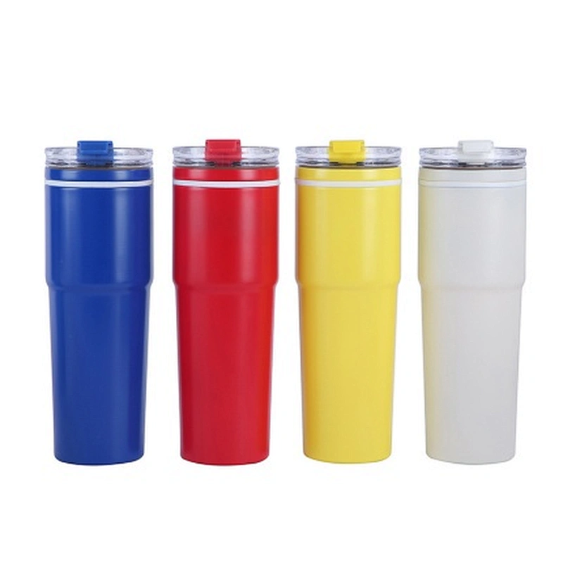 720 ml vacuum thermal tumbler with 304 s/s inner, 201 s/s outer with paint coating, two kinds of lid available